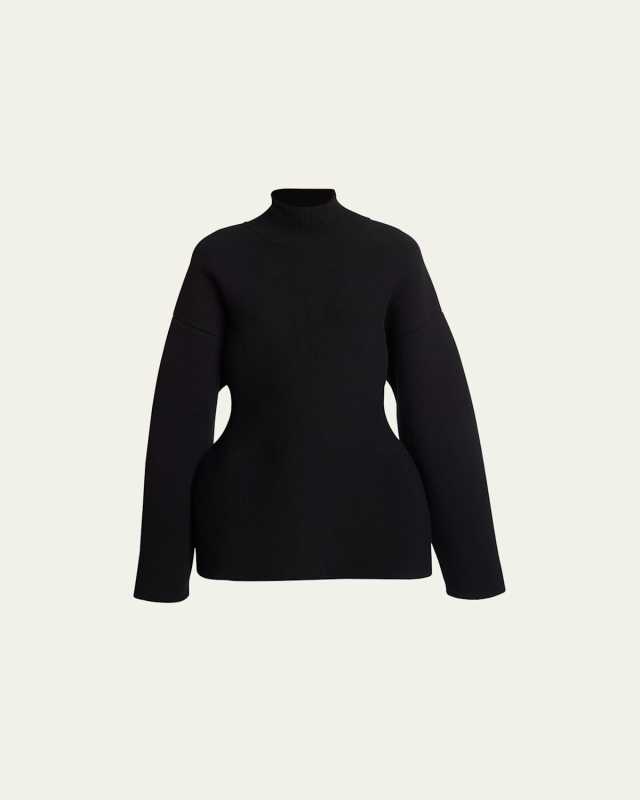 Hourglass Turtleneck Sweater